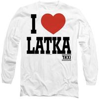 taxi camiseta manga larga i heart latka para hombre