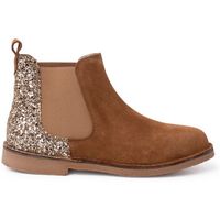pisamonas botines botines nina serraje con talonera glitter para nina
