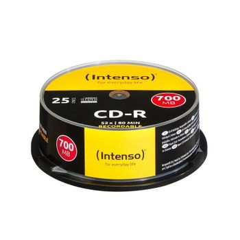 CD-R Intenso 700MB 52x Spindle 25 unidades