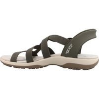 skechers sandalias reggae slim stretch flex para mujer