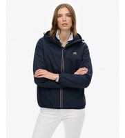 superdry para mujer w5011986a chaqueta cortavientos essential tri marino m casual poliester