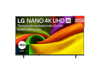 tv led 75 - lg 75nu850b6la uhd 4k procesador inteligente r7 ai processor 4k gen9 smart tv dvb-t2 h265 negro