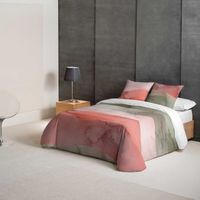 sandal - funda nordica estampada cama 180 - algodon extrasuave - incluye  1 o 2 fundas de almohada - ocean red