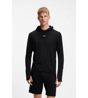 boss para hombre 50564509 sudadera sw active hd negro s casual deportivo poliester