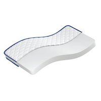 colchon de cama  colchon de espuma viscoelastica blanca 90x190x17 cm