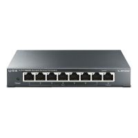 switch tp-link tl-rp108ge 8 puertos gigabit poe gestionado carcasa metalica l2