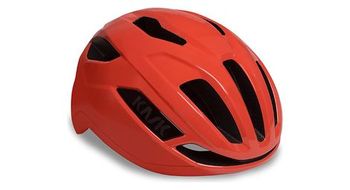 Casco kask sintesi rojo mandarina