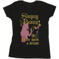 sleeping beauty camiseta once upon a dream para mujer