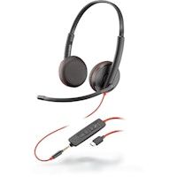 plantronics blackwire 3225 binaural diadema negro