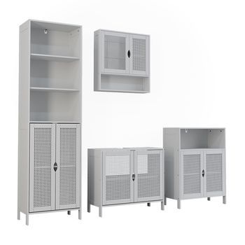 Conjunto De Muebles De Baño Liora 4 Partes Vicco