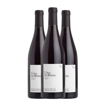 Vino Tinto Yannick Alléno & Michel Chapoutier Côtes 75 Cl 14.5% Vol. (pack De 3 Unidades)