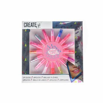 Brillo De Labios Create It Sugar Lips Multicolor (16 Pcs)