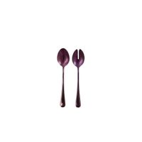 cubiertos para ensalada morados