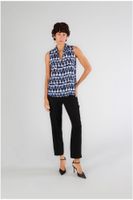 blusa estampada sin mangas ethnic xl