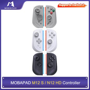 Controlador MOBAPAD M12 HD / M12S para Nintendo Switch 2 con Palancas TMR, Botones Mecánicos, Joypad HD con Vibración para Consola Switch 2