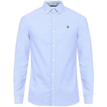 Original Penguin Camisa manga larga Sticker Pete para hombre
