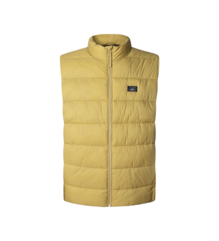 Pepe Jeans para hombre. PM4027189 Chaleco Puffer amarillo (M), Casual, Poliamida