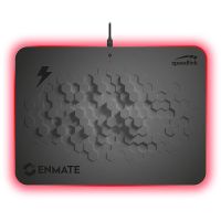 speedlink enmate alfombrilla gaming rgb gris