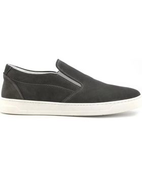 de DUCA DI MORRONE ZAPATILLAS SLIP-ON DUCA DI MORRONE ELIA DE ANTE GRIS PARA HOMBRE GREY