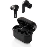 auriculares panasonic rz-b310w inalambricos bluetooth con cancelacion de ruido microfono y proteccion ipx4 negros