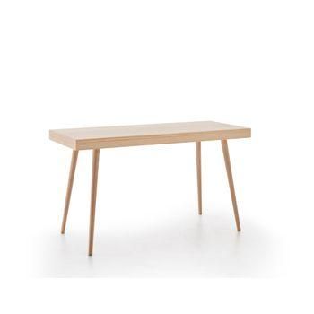 Tokio | Escritorio Oficina | Madera Maciza Natural | Color Natural
