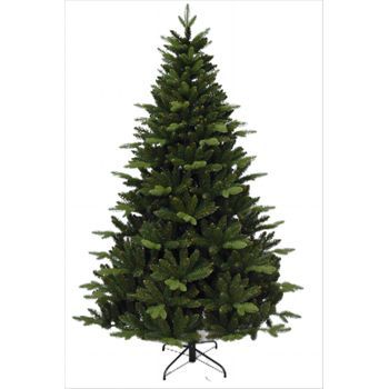 Solagua Árbol De Navidad Artificial Automontable Abeto Extra Relleno De Doble Hojas Combinadas 150-210cm Abies C/soporte Metálico (verde, 210cm