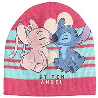 stitch gorro braga cuello trouble rosa nina para nina