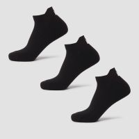 calcetines de entrenamiento unisex de mp paquete de 3 - negro - uk 2-5