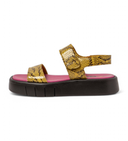 art para mujer 11854f4xt003024 sandalias de piel 1854f malaga amarillo 36 3 a 5cm velcro casual