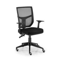 euromof roma silla de oficina negra