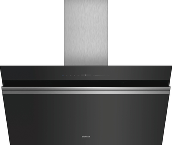 CAMPANA CHIMENEA SIEMENS LC91KWW60 ANCHO 90 CM CRISTAL NEGRA