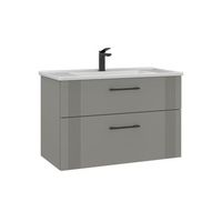 mueble para lavabo  - 85 x 45 x 55 cm - mate cashmere