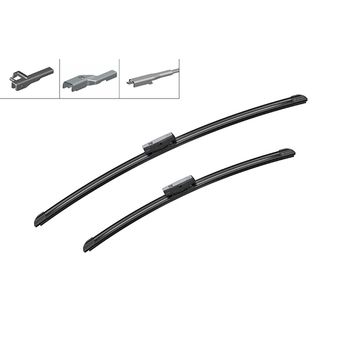 Aerotwin Multi Clip Flat Wiper Blade Set Am980S