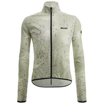 Santini Gravel Fango Pocketable Windbreaker - M - Grey