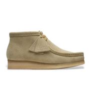 clarks para hombre 26155520 botines de piel wallabee beige 37 1 a 3cm ante cordones casual