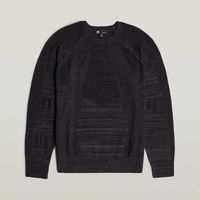 g-star raw jersey d26777-c259-7242 dkblackasfalt para hombre