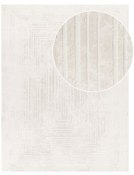 Alfombra moderna Myko crema 120x170 cm