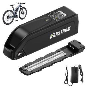 [Directiva de la UE] Varstrom 48V 20Ah 960Wh batería para bicicleta eléctrica de cuadro inferior, celdas LG 21700 premiu