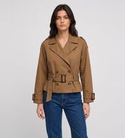 bash para mujer 1h26winn chaqueta winnie marron 36 algodon clasico