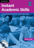 instant academic skills with audio cd