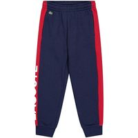 lacoste pantalones colourblock para nino