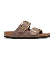 birkenstock para mujer 1032891 sandalias arizona big buckle ajuste estrecho taupe 40 plano ninguno casual