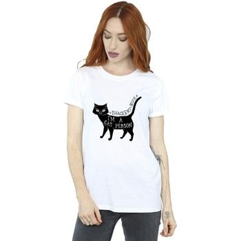 Disney Camiseta Hocus Pocus A Cat Person para mujer
