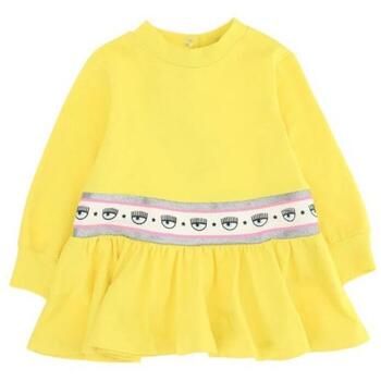 Chiara Ferragni Vestido 530900_0010_giallo para niña