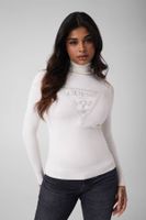 sueter con logo y cuello alto