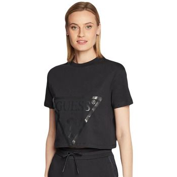 Guess Camiseta Classic logo triangle para mujer