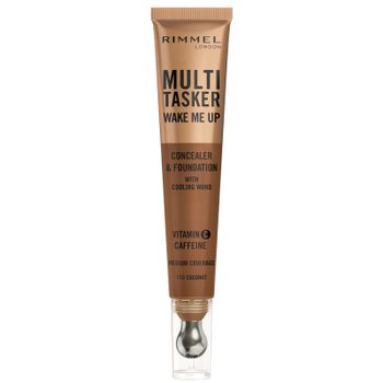 Rimmel Multi-Tasker Wake Me Up Foundation and Concealer 20ml (Various Shades) - 110 Warm Coconut