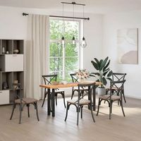 patas de mesa de centro acero negro 2 uds  patas para mesa 28x72-73 cm