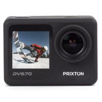 prixton dv670 camara deportiva dual screen 4k