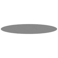 tapiz de suelo piscina geotextil de poliester gris claro o550cm vidaxl